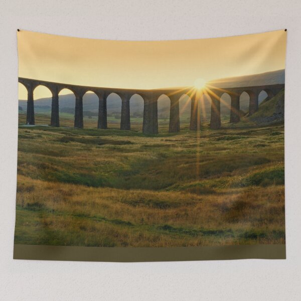 Item preview, Ribblehead Viaduct Sunset designed and sold by Alisonchambers2.