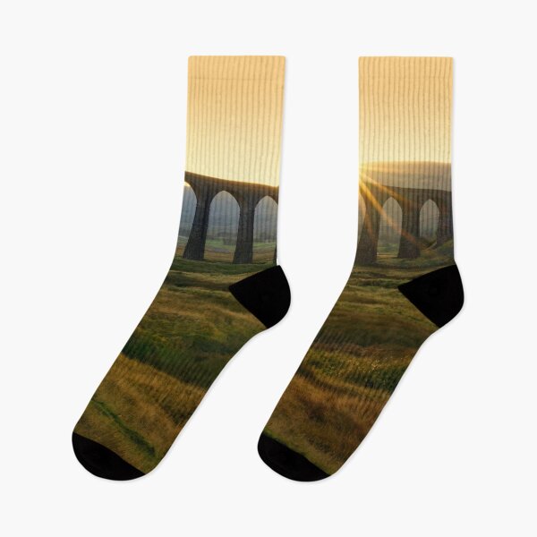 Item preview, Ribblehead Viaduct Sunset designed and sold by Alisonchambers2.