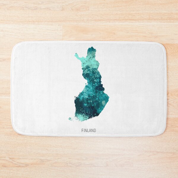 Item preview, Finland Watercolor Map designed and sold by ArtPrints.