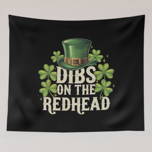 Item preview, Dibs on the Redhead Irish St Patrick's Day designed and sold by InklingIris.