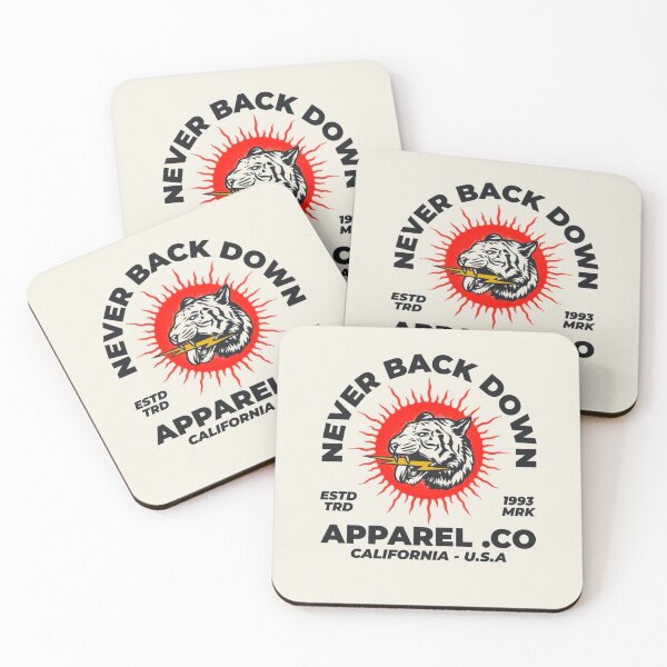Item preview, Never Back Down - Fierce Tiger Power designed and sold by Adronia.