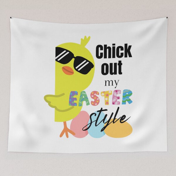 Item preview, Funny Easter Chick with Sunglasses for Easter Day 2024 designed and sold by Jenaxbelle.