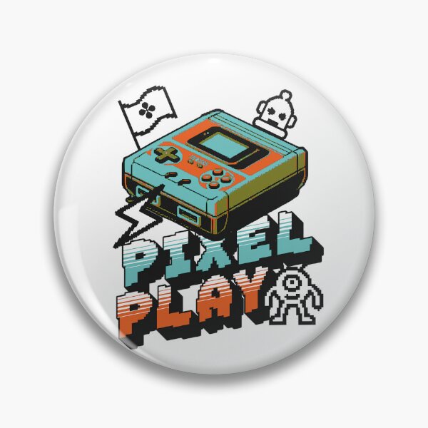 Item preview, Pixel Play Games – Retro & Fun Gaming Typography Design designed and sold by BasmaAtef.