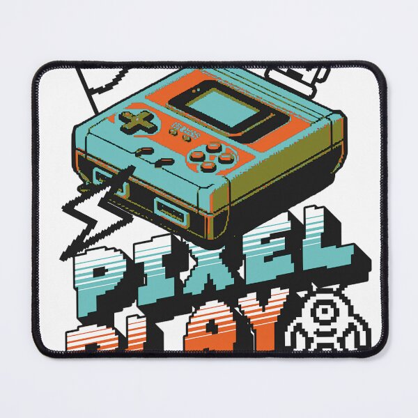 Item preview, Pixel Play Games – Retro & Fun Gaming Typography Design designed and sold by BasmaAtef.