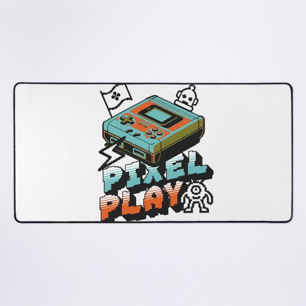 Item preview, Pixel Play Games – Retro & Fun Gaming Typography Design designed and sold by BasmaAtef.