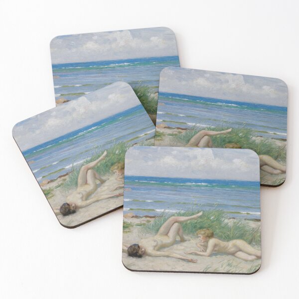 Item preview, Girls on the Beach by Paul Fischer designed and sold by InnerCitadel.