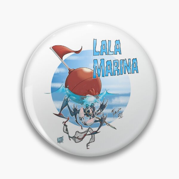 Item preview, Silly Monsters- Lala Marina Sticker designed and sold by FabrizioART.