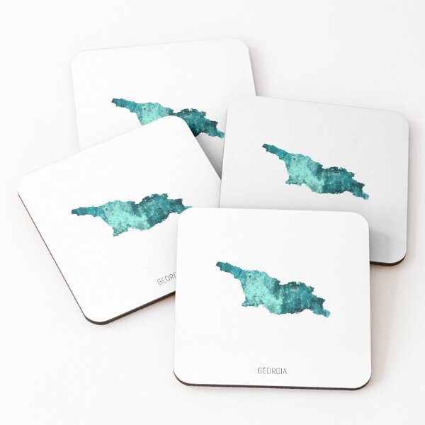 Item preview, Mapa de acuarela de Georgia designed and sold by ArtPrints.