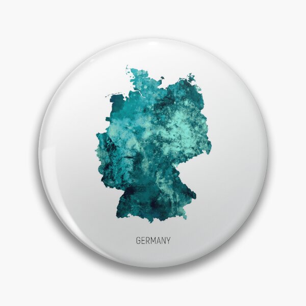 Item preview, Germany Watercolor Map designed and sold by ArtPrints.