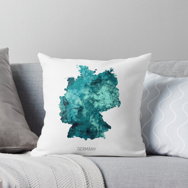 Item preview, Germany Watercolor Map designed and sold by ArtPrints.