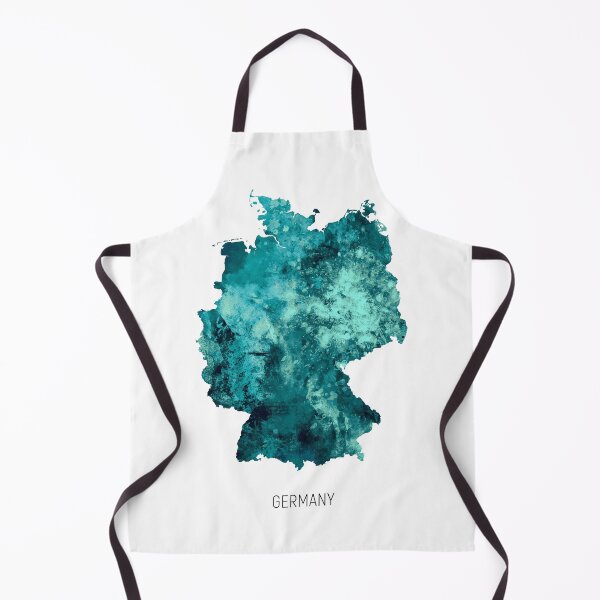 Item preview, Germany Watercolor Map designed and sold by ArtPrints.