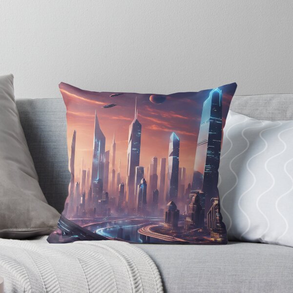 Item preview, Futuristic Megacity – Neon Dreams & Sci-Fi Skylines designed and sold by Eman Abou Ghazy.