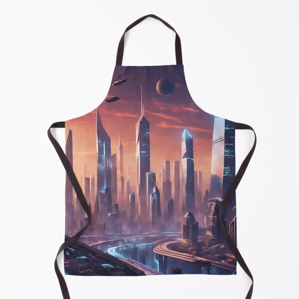 Item preview, Futuristic Megacity – Neon Dreams & Sci-Fi Skylines designed and sold by Eman Abou Ghazy.