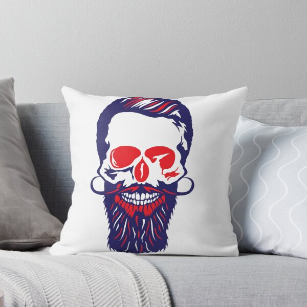Item preview, skull hipster beard mustache skull designed and sold by Achille3777.