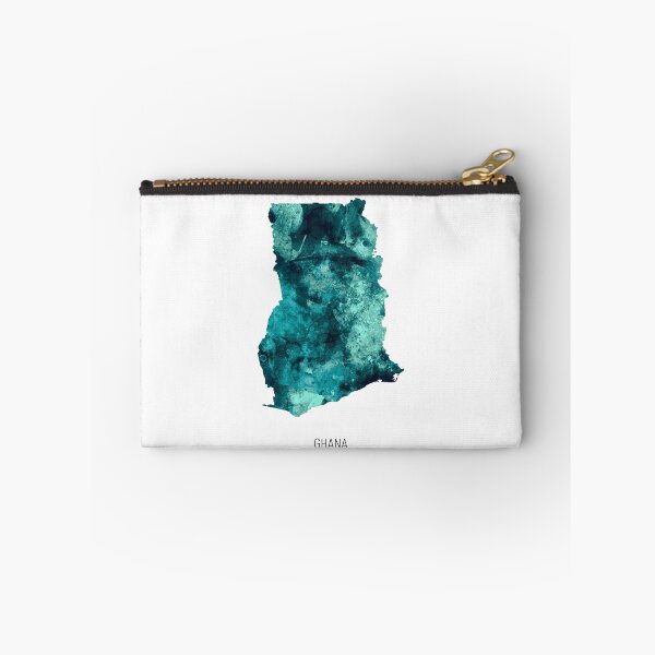 Item preview, Ghana Watercolor Map designed and sold by ArtPrints.