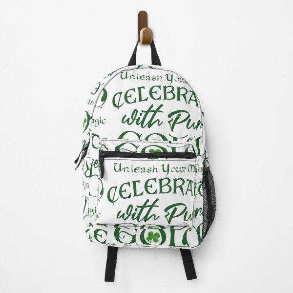 Item preview, Celebrate Unleash Your Magic With Green Gold Clover designed and sold by SplashTastic.