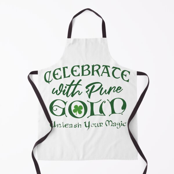 Item preview, Celebrate Unleash Your Magic With Green Gold Clover designed and sold by SplashTastic.