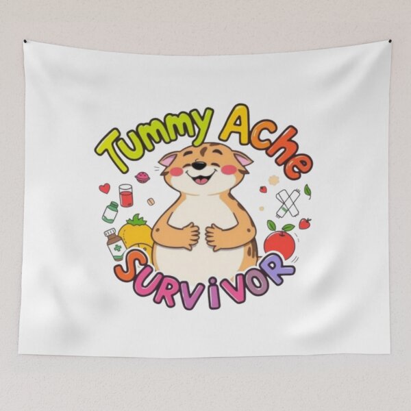 Item preview, Tummy Ache Survivor designed and sold by Shivam Arora.