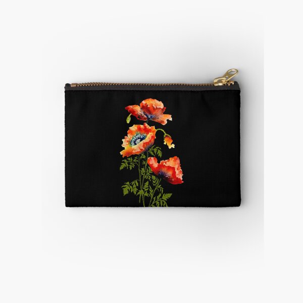 Artikelvorschau, ROTE MOHNBLUMEN AQUARELL, WILDFLUMEN-T-SHIRT FÜR DAMEN entworfen und verkauft von Danicus666.