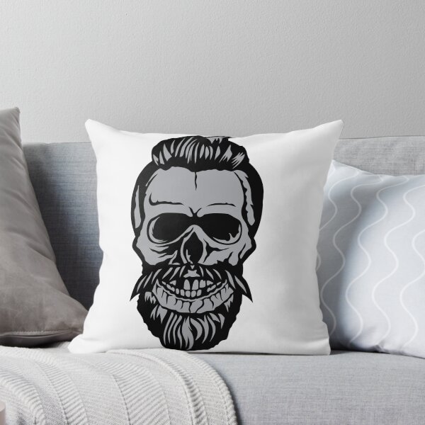 Item preview, skull hipster beard mustache skull designed and sold by Achille3777.