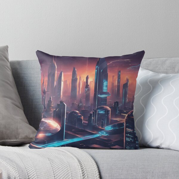 Item preview, Neo-Futuristic Metropolis – A Sci-Fi Vision of Tomorrow designed and sold by Eman Abou Ghazy.