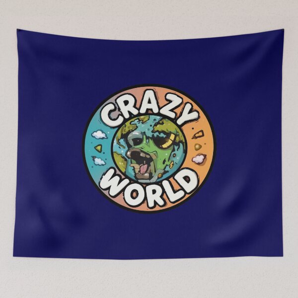 Item preview, Crazy World Fun designed and sold by 0penvimark.