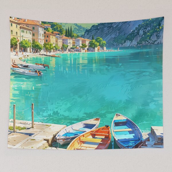 Item preview, Lake Garda, Italy designed and sold by Worldscape Wonders.