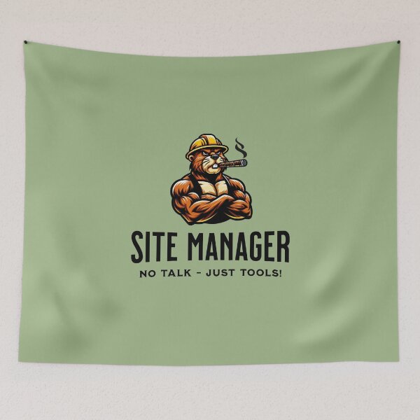 Item preview, Site Manager designed and sold by shirt-planet.