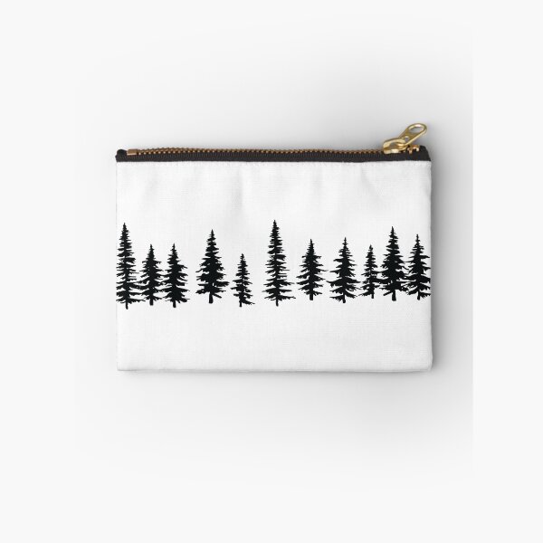 Item preview, Line of Trees Black designed and sold by Oddoty.
