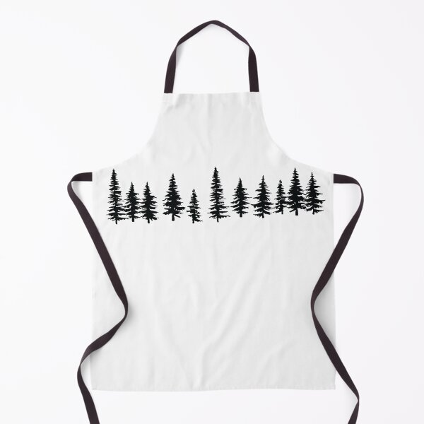 Item preview, Line of Trees Black designed and sold by Oddoty.