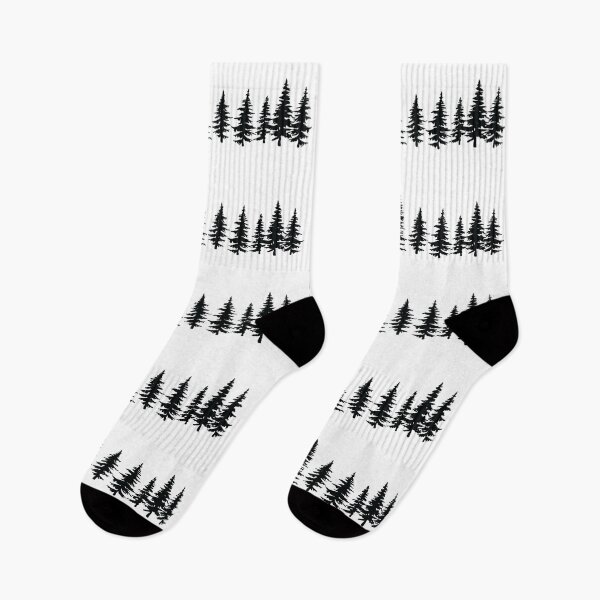 Item preview, Line of Trees Black designed and sold by Oddoty.