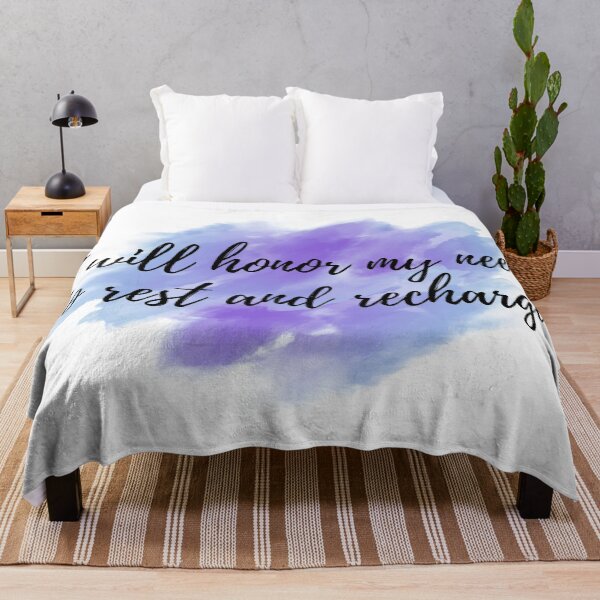 Item preview, I will honor my need to rest and recharge - Positive Affirmations - For Women [ 2025 - Collection ] designed and sold by elmsstudios.