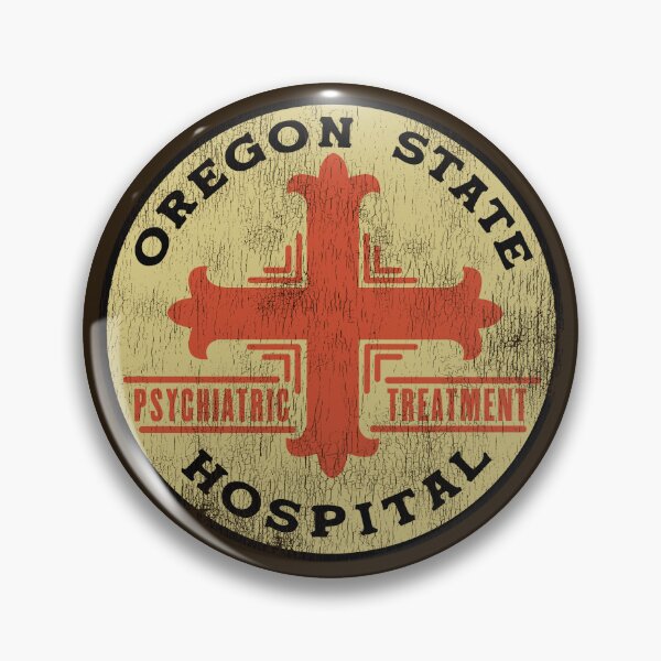 Item preview, Oregon State Hospital Crest - One Flew Over The Cuckoo's Nest designed and sold by acquiesce13.