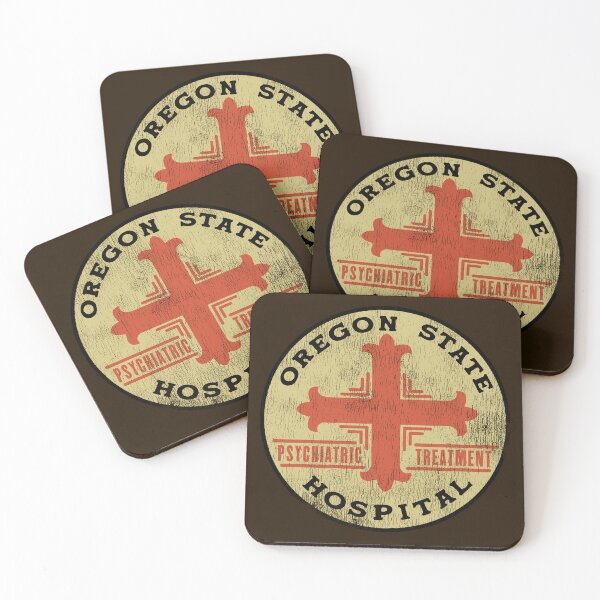 Item preview, Oregon State Hospital Crest - One Flew Over The Cuckoo's Nest designed and sold by acquiesce13.