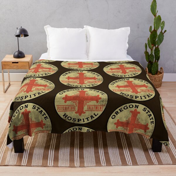 Item preview, Oregon State Hospital Crest - One Flew Over The Cuckoo's Nest designed and sold by acquiesce13.