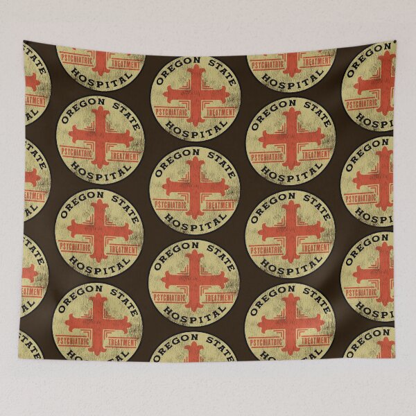 Item preview, Oregon State Hospital Crest - One Flew Over The Cuckoo's Nest designed and sold by acquiesce13.
