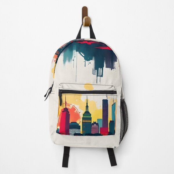 Item preview, Contemporary Cityscape with Urban Flair designed and sold by bukajart.