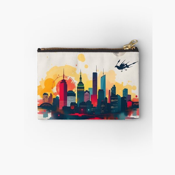 Item preview, Contemporary Cityscape with Urban Flair designed and sold by bukajart.