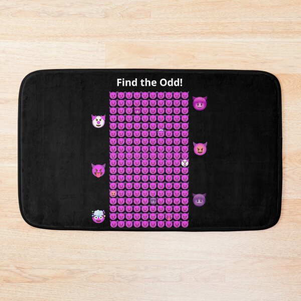 Item preview, Find the odd emoji designed and sold by WakeUpYourBrain.