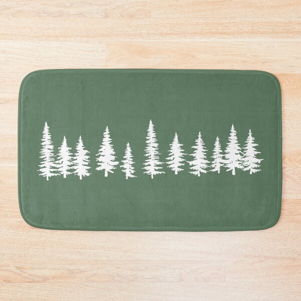Item preview, Line of Trees White designed and sold by Oddoty.