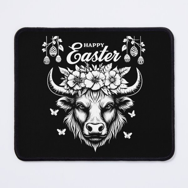 Item preview, Highland Easter Cow designed and sold by FreshArtFusion.