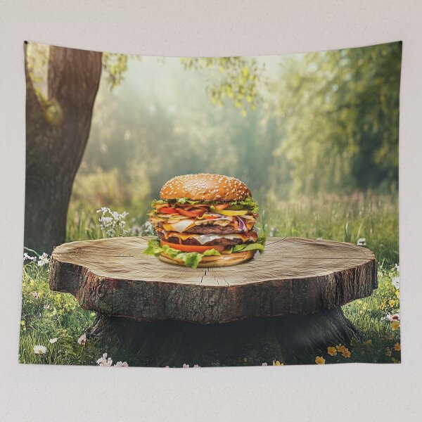 Item preview, Burger Of The Forest designed and sold by Surreallytee.