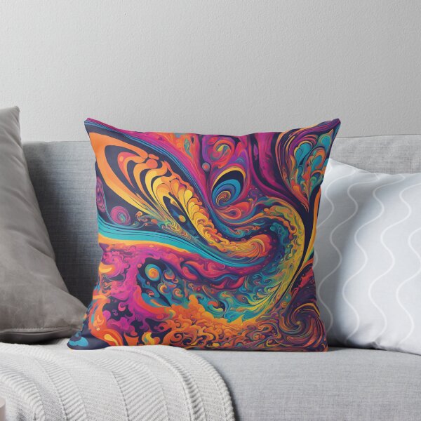 Item preview, Neon Dreamscape – A Psychedelic Symphony of Colors designed and sold by Eman Abou Ghazy.