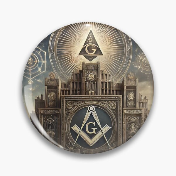 Item preview, Freemason Icons and the All-Seeing Eye designed and sold by BobbyVonClutch.