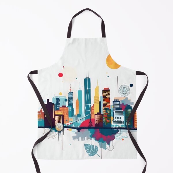 Item preview, Abstract City Lights Urban Vibes designed and sold by bukajart.