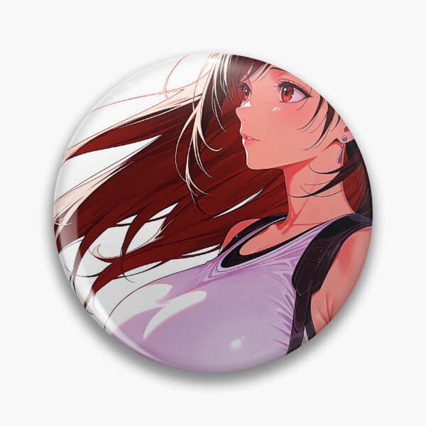 Item preview, Sunset Town Fighter Waifu Sticker designed and sold by LivensStickers.