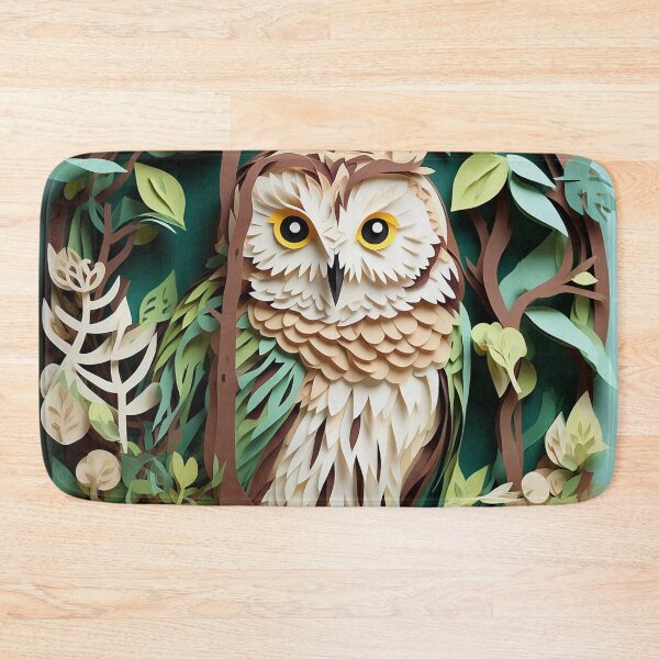 Item preview, Whispering Forest Guardian: The Barred Owl designed and sold by tiltshiftearth.