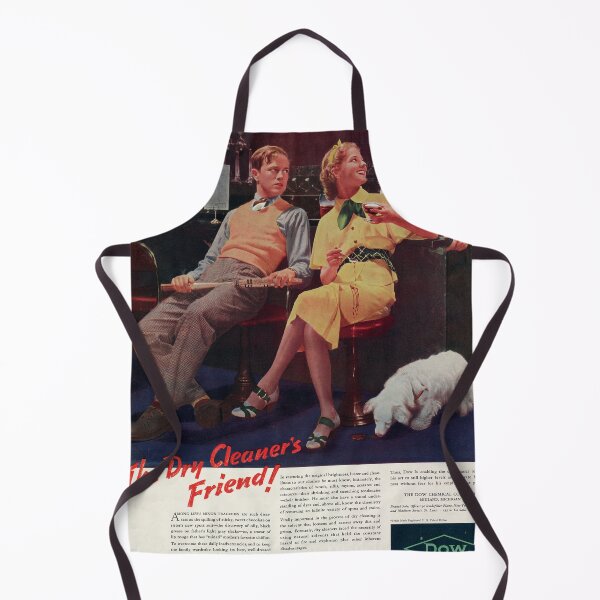 Item preview, The Dry Cleaner’s Friend – Retro Poster Dow Chemicals (1940s) designed and sold by InnerCitadel.