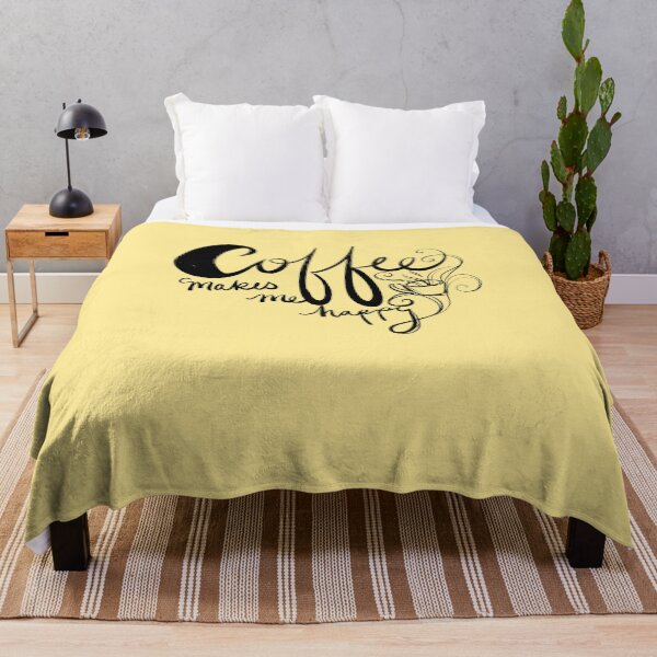 Item preview, Coffee Makes Me Happy designed and sold by FrictionMaxxing.