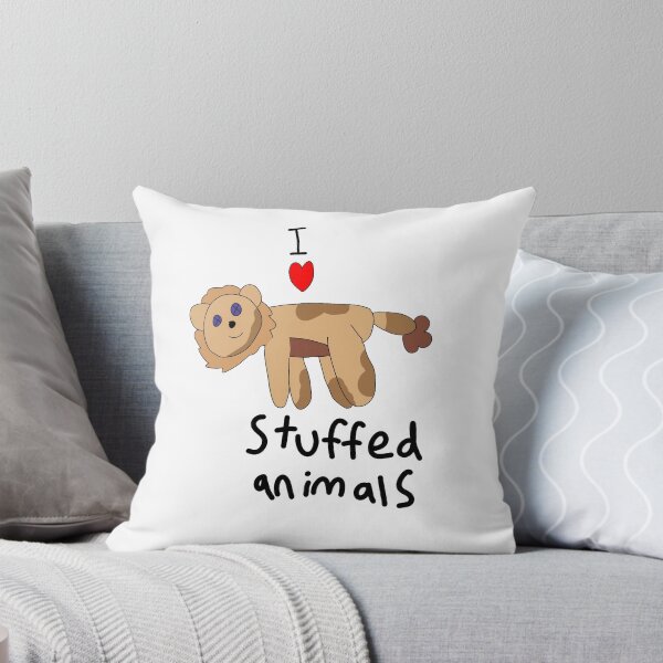 Item preview, I love stuffed animals designed and sold by Firecatstudios.